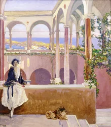 Sur la Riviera, 1920
